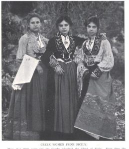 Greek women from Sicily