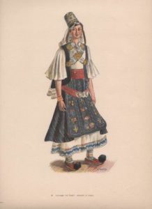 Αθηνά Ταρσούλη. Γυναικεία ενδυμασία Νομάδων Πίνδου